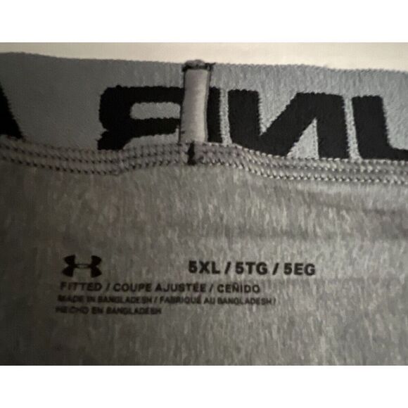 Under Armour 2 Pairs Big & Tall Men's Sz 5XL Gray Boxer Briefs - Picture 7 of 7